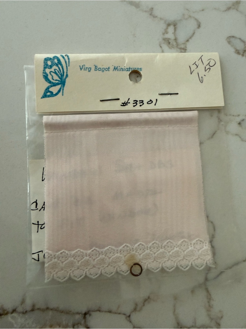 Virg Bagot Miniatures Slide Pocket curtains vintage